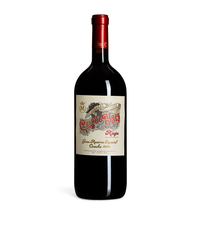 Murrieta Castillo Ygay 1980 Rioja wine Magnum 1.5L, imported from the UK