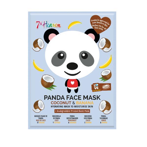 7th Heaven Panda Sheet Mask Coconut Banana, UK version
