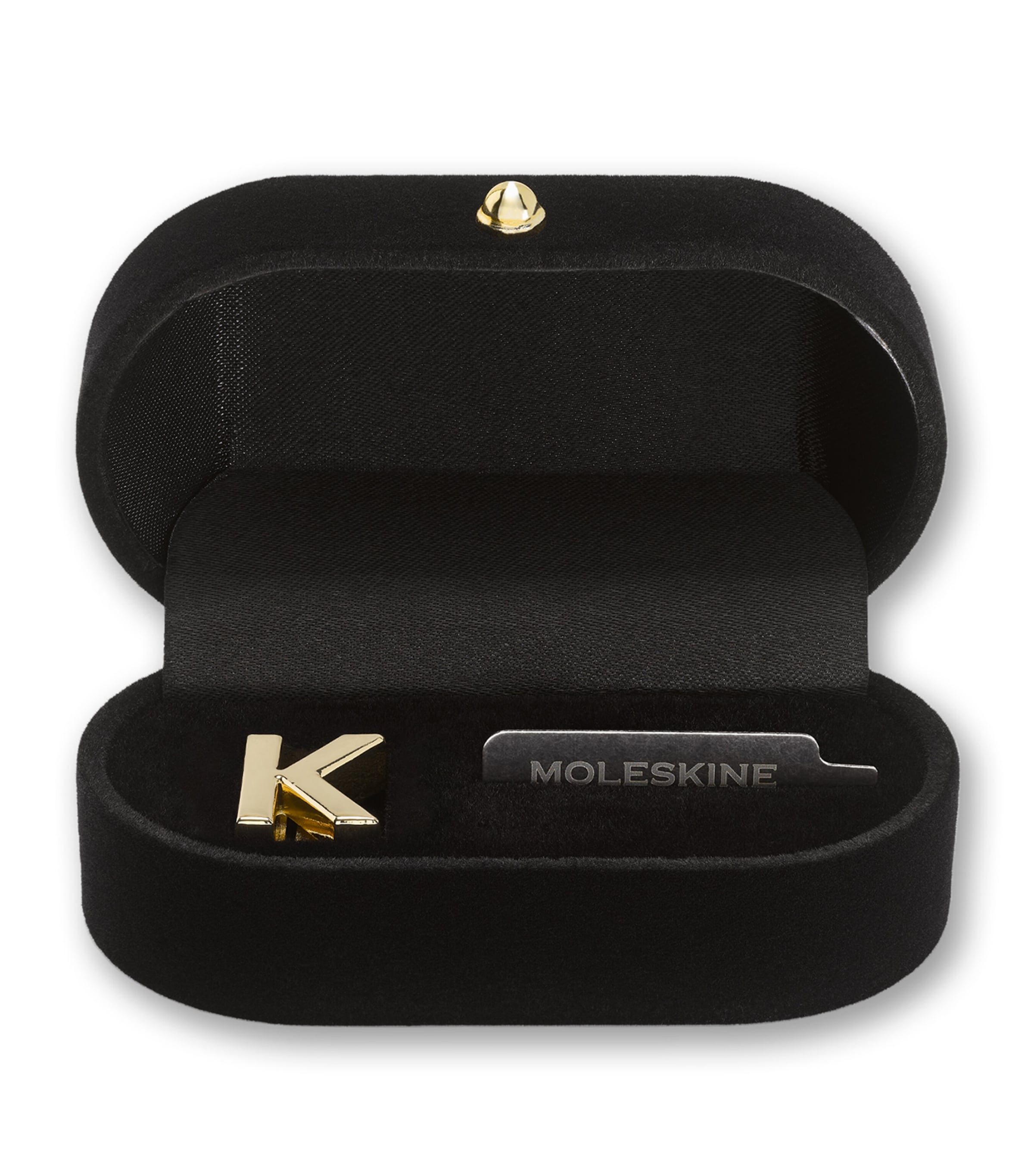Moleskine Gold-Plated K Notebook Charm