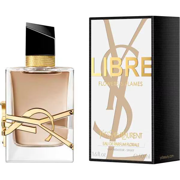 YSL Libre Flowers and Flames Eau de Parfum 50ml (British brand)