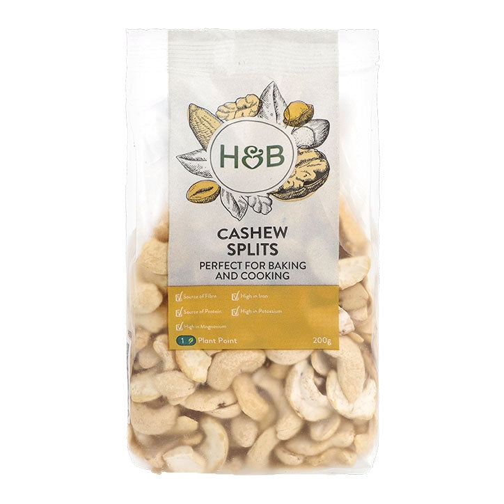 Holland & Barrett Cashew Splits 200g - 998445