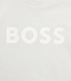 BOSS kids cotton T-shirt with logo (3 months-3 years) - British product