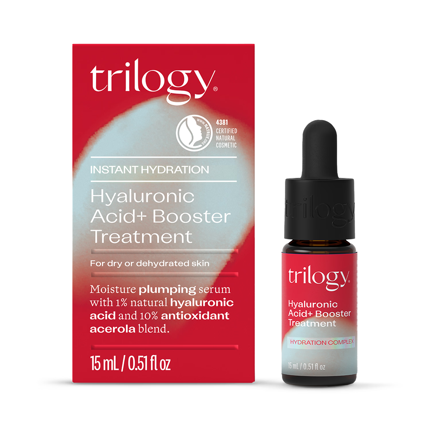 Trilogy Hyaluronic Acid Booster Serum 15ml (British brand)