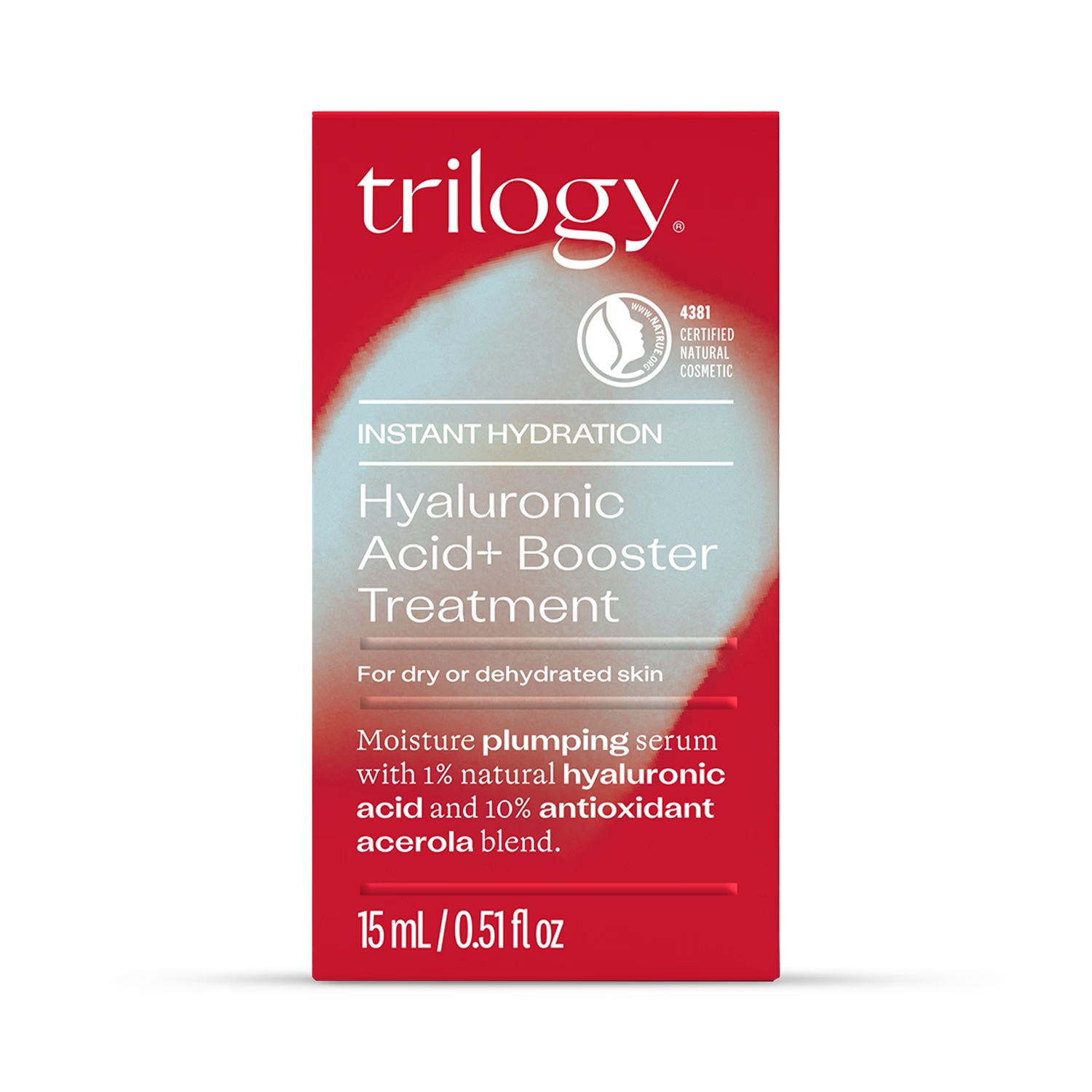 Trilogy Hyaluronic Acid Booster Serum 15ml (British brand)
