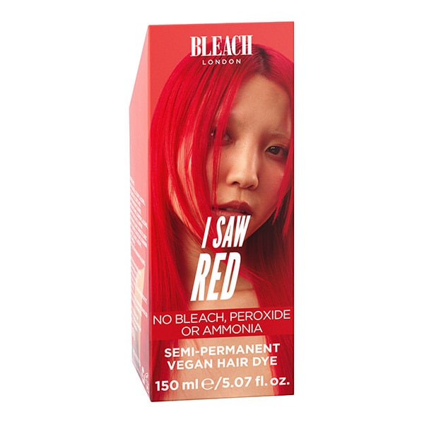 Bleach London hair dye red 150ml - British product