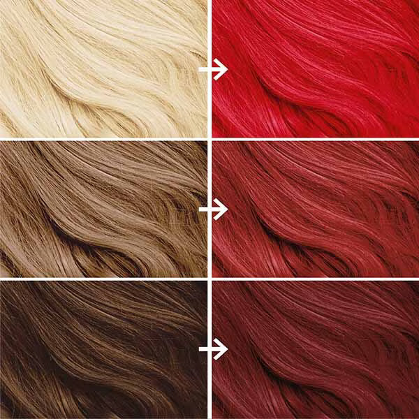 Bleach London hair dye red 150ml - British product