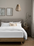 White Brushed Cotton Supersoft Deep Fitted Sheet