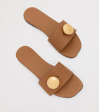 LOEWE Pebble Leather Sandals, UK version