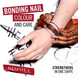 Rimmel Wonder'Bond Nail Polish 004 What To Wear, imported from the UK