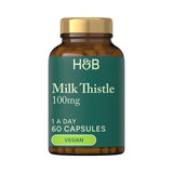 Holland & Barrett Milk Thistle 100mg 60 Capsules - McGrocer