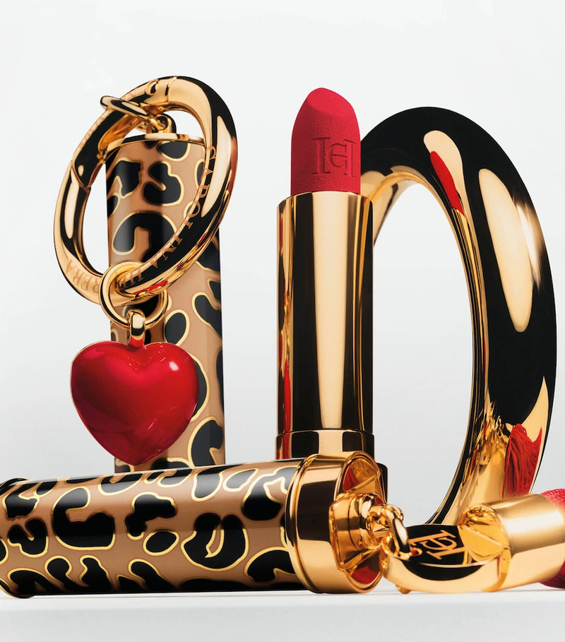 Carolina Herrera leopard print lipstick cap - British product