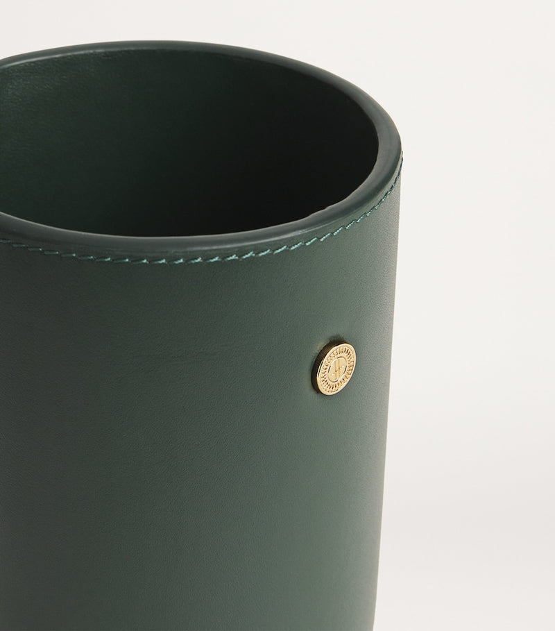 Harrods Leather Pen Pot, UK version