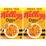 Kellogg's crunchy nut cereal with honey and peanuts, 2kg twin pack, UK version