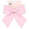 Studio London pink bow hair clip for women (British brand)