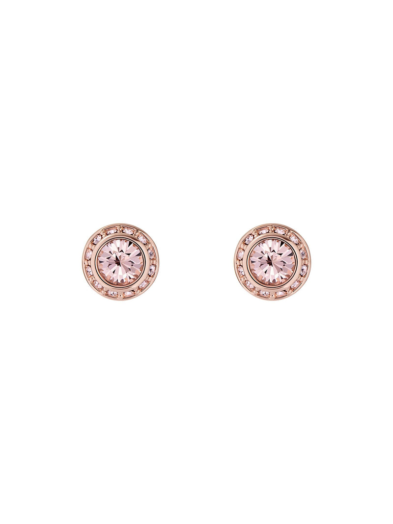 Ted Baker crystal stud earrings rose gold tone (British brand)