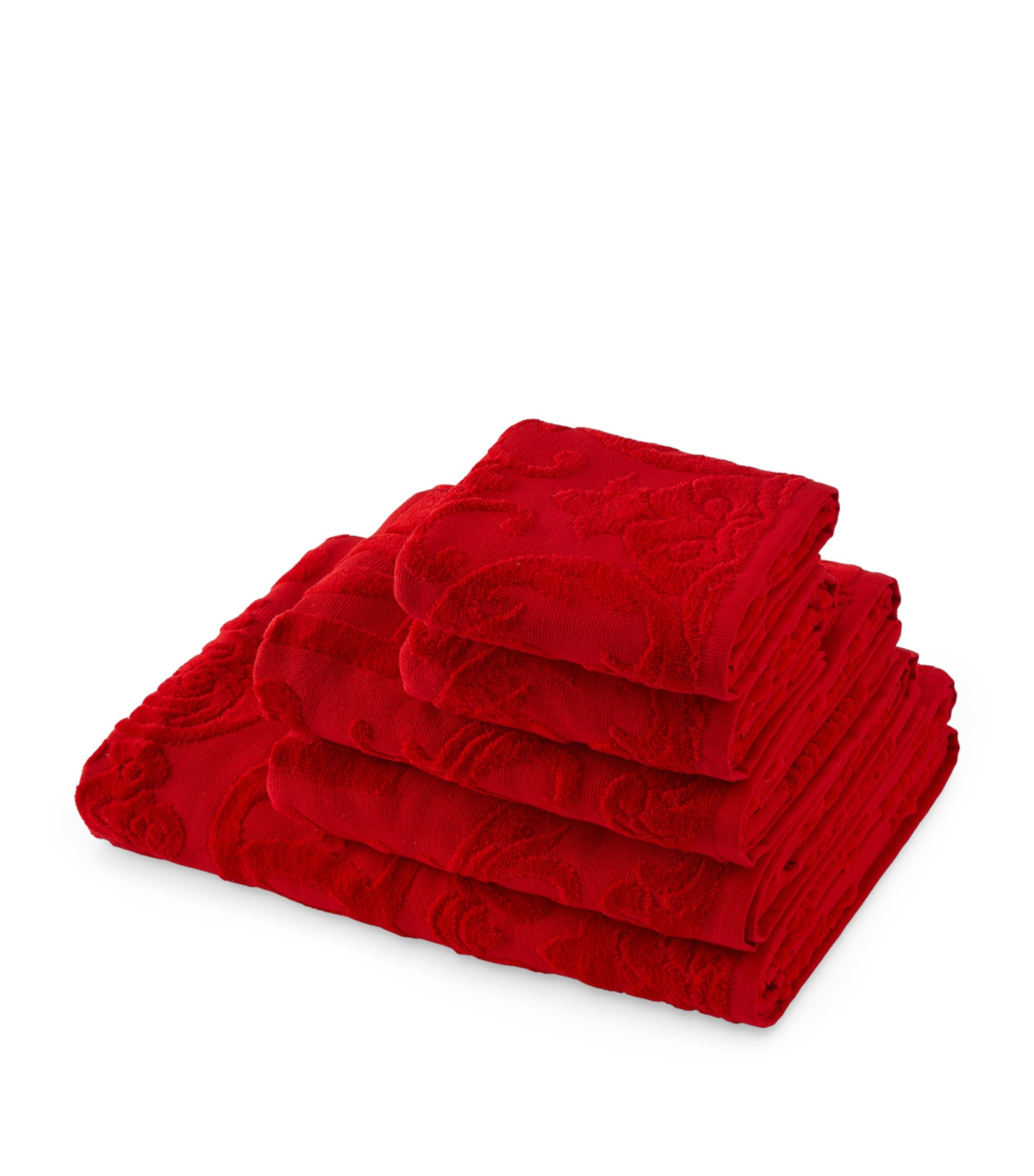 Dolce&Gabbana cotton jacquard bath towels set of 5 - British product