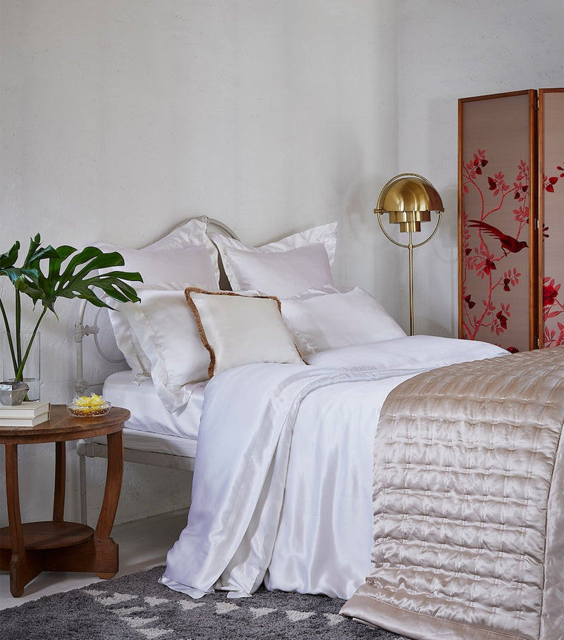 Gingerlily Silk Super King Flat Sheet (280cm x 310cm)