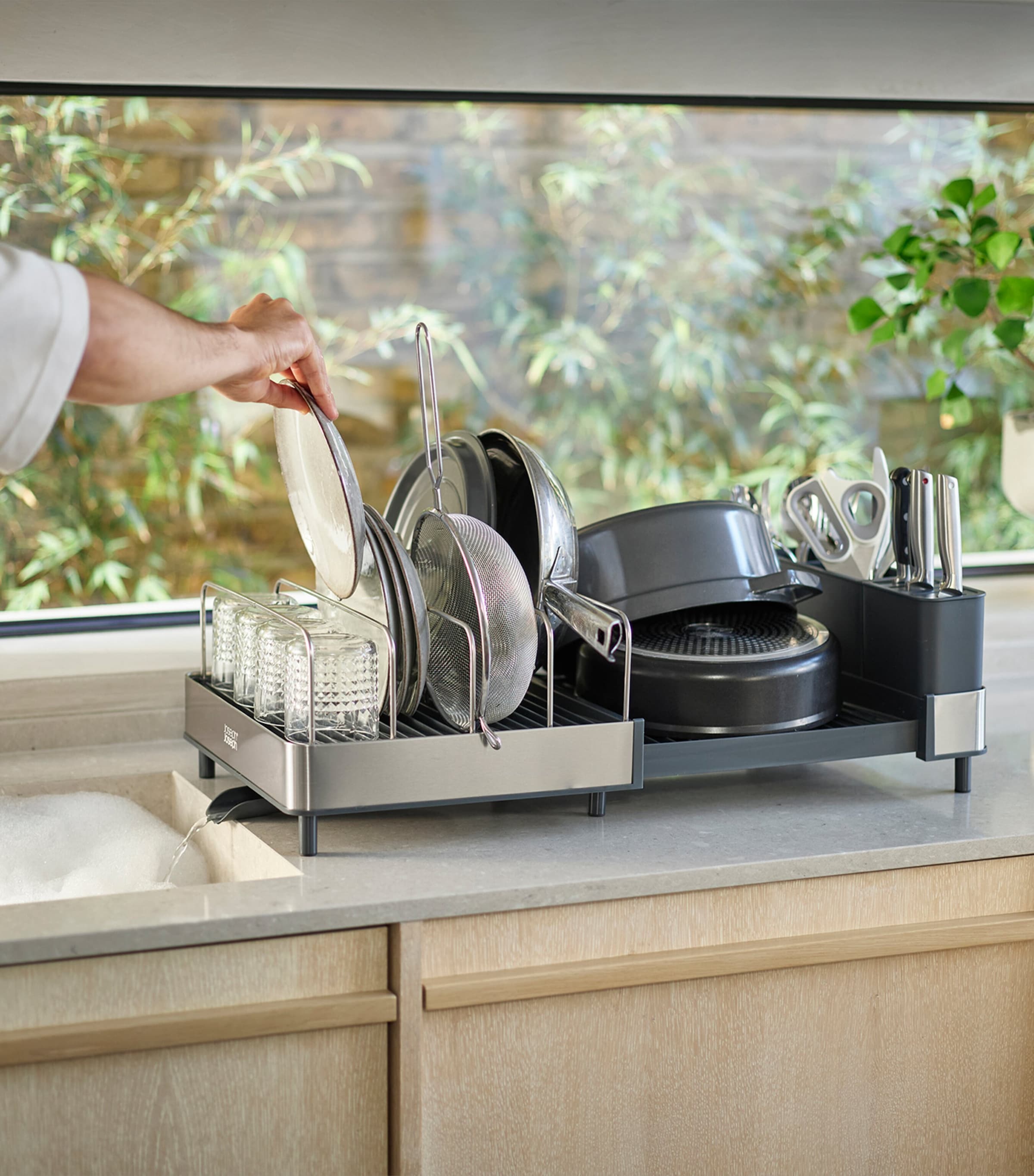 Joseph Joseph Extend Max Expandable Dish Rack, UK version