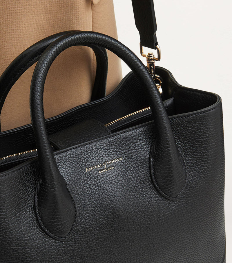 Aspinal Of London Midi Leather London Tote Bag