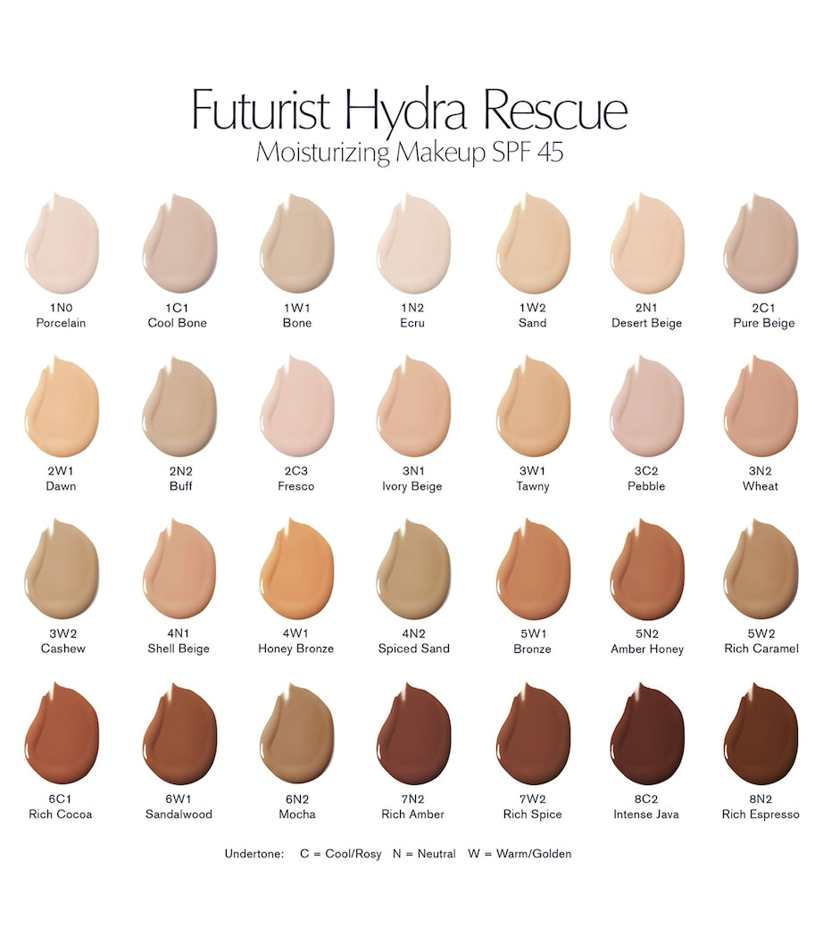 Estée Lauder Futurist Hydra Rescue Moisturising Foundation SPF 45 - British product