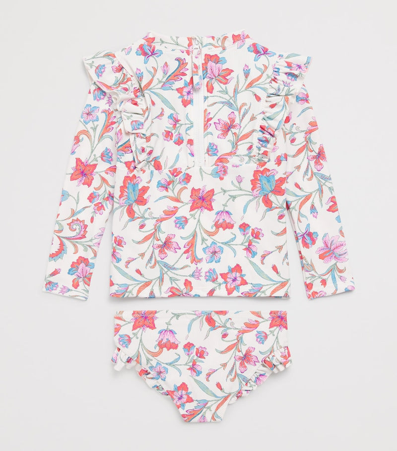 Louise Misha floral tankini and shorts set for children 3-10 years, UK version