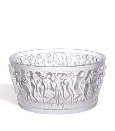 Lalique Bacchantes Crystal Bowl 29cm