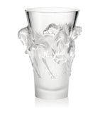 Lalique Crystal Equus Vase (38cm)