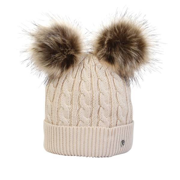 Hy Kids Morzine Beanie knitted hat with pom pom, UK version