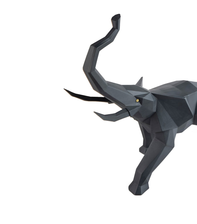 Decorative Porcelain Elephant Figurine 43cm x 52cm x 20cm