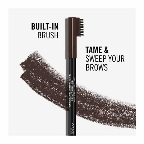 Rimmel eyebrow brow pencil black brown imported from the UK