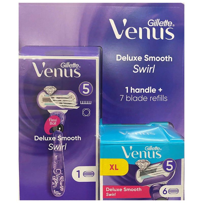 Gillette Venus Swirl Razor Manual Razor for women, UK version