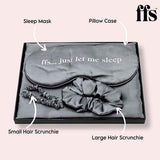FFS Beauty Satin Sleep Set - Silver