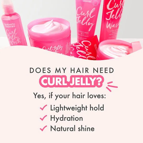 Umberto Giannini Curl Jelly Scrunching Jelly 200ml (British brand)