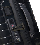 Resilient Polypropylene Travel Case with TSA Lock and Retractable Handle