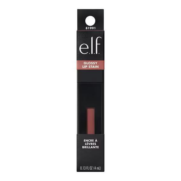 e.l.f. Glossy Lip Stain Rose Rizzin' - British product