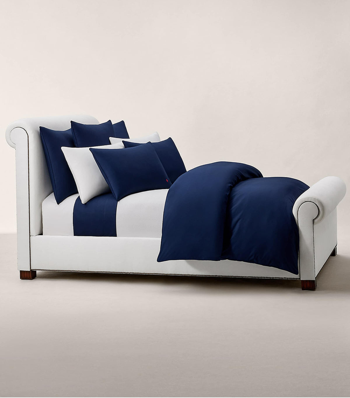 Ralph Lauren Cotton Player Double Duvet Cover 200cm x 200cm, imported from the UK