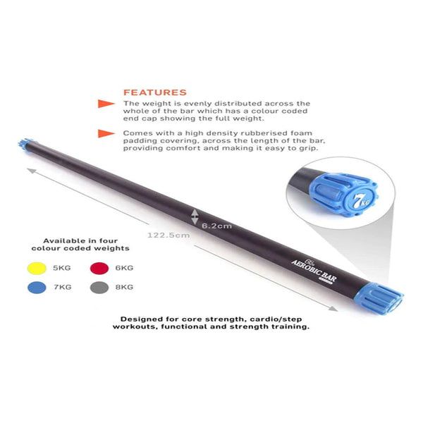 66fit Aerobic Weighted Exercise Bars - McGrocer