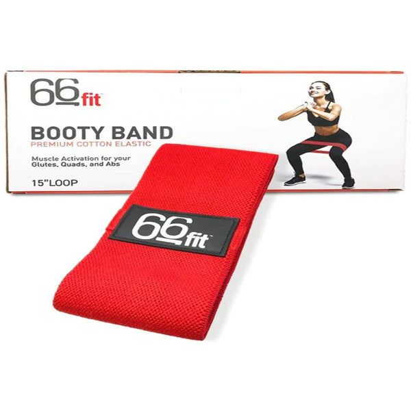 66fit Booty Band Loops - Mediun (Red) - McGrocer