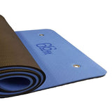 66fit Professional Exercise Mat - Blue/Black - McGrocer