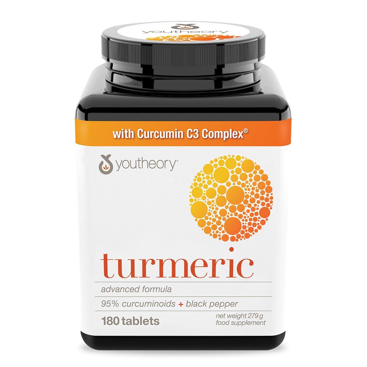 Youtheory Turmeric Advanced Formula tablets (British brand)