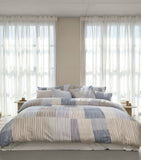 Schlossberg Cotton Melvin Super King Duvet Cover 260cm x 220cm (British brand)