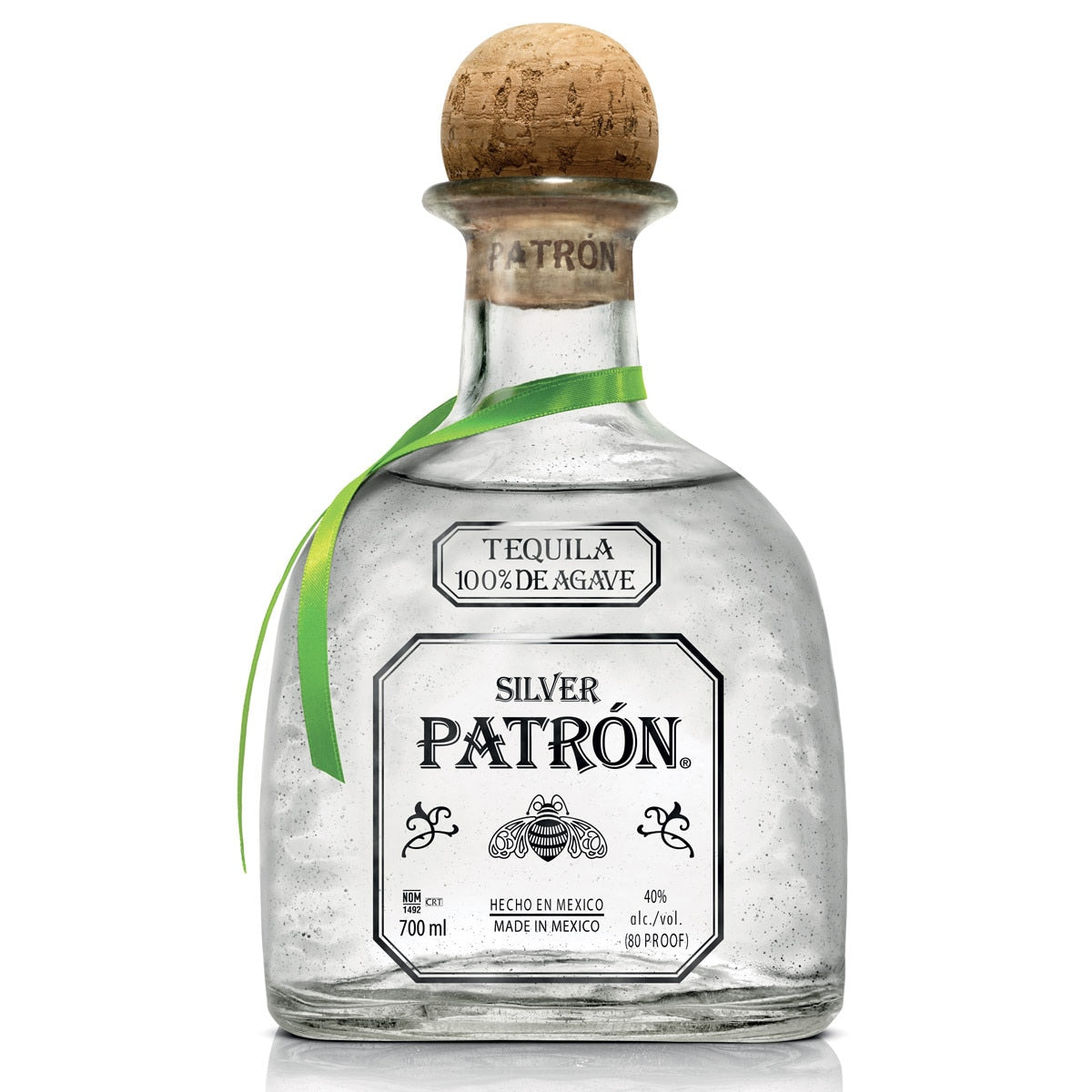 Patrón Silver Tequila bottle 70cl, imported from the UK