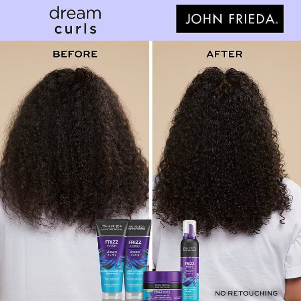 John Frieda Frizz Ease curl reviver mousse 200ml, imported from the UK