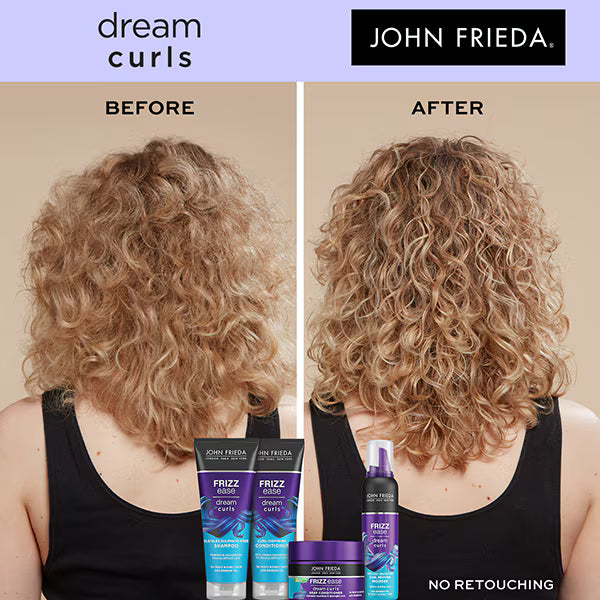 John Frieda Frizz Ease curl reviver mousse 200ml, imported from the UK