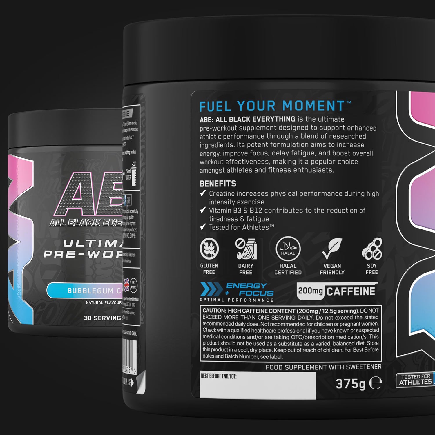 Applied Nutrition ABE Ultimate Pre-Workout Bubblegum Crush 375g