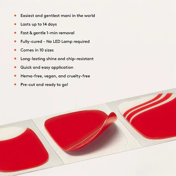 Mylee Gel Nail Wraps Witching Hour, imported from the UK