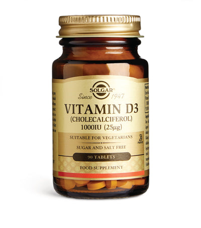 Solgar Vitamin D3 1000 IU Supplement 90 Tablets
