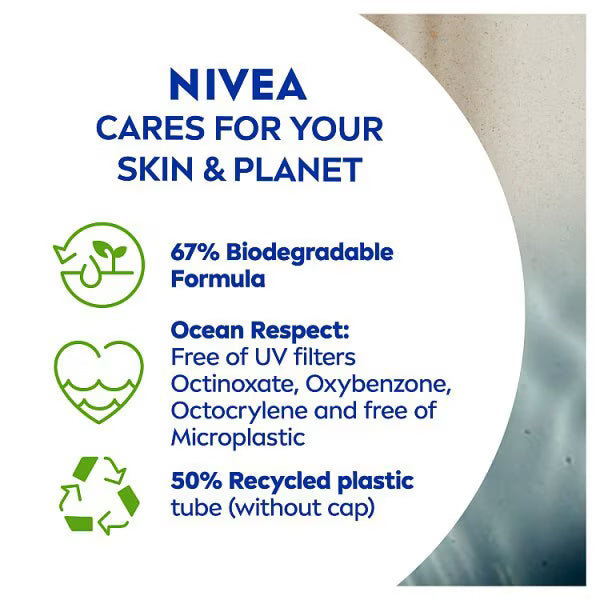 NIVEA Sun Cream Sensitive 50ml, imported from the UK