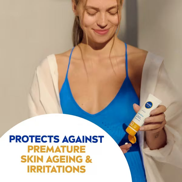 NIVEA Sun Cream Sensitive 50ml, imported from the UK