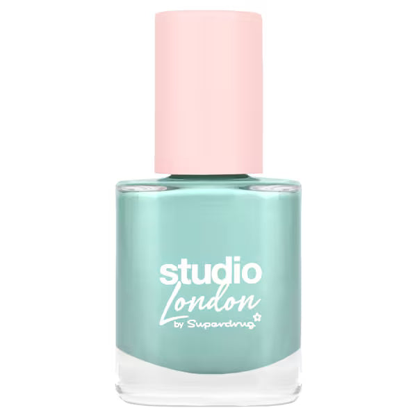 Studio London Light Blue Nail Polish, imported from the UK